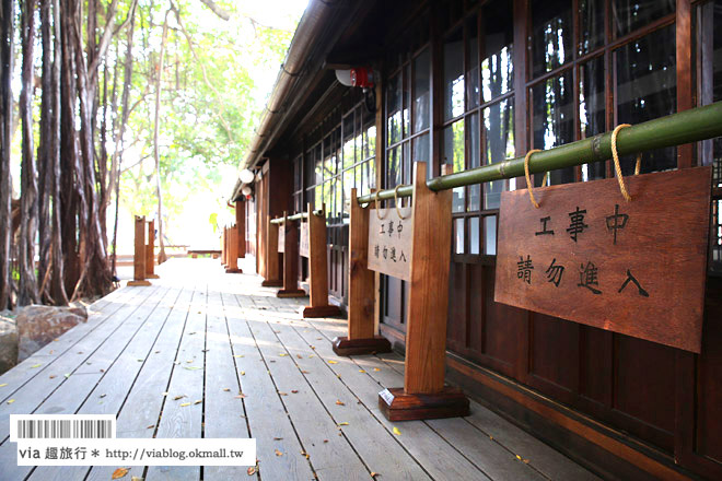 台中文學館》台中旅點～舊日式警察宿舍改造的藝文園區散策去！