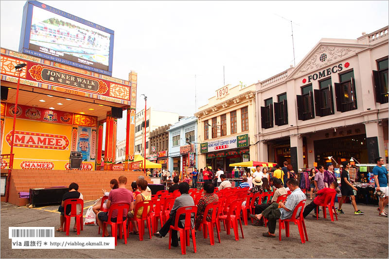 馬六甲旅遊》馬六甲‧雞場街（Jonker Street）～走進世遺老街中感受熱鬧與歷史