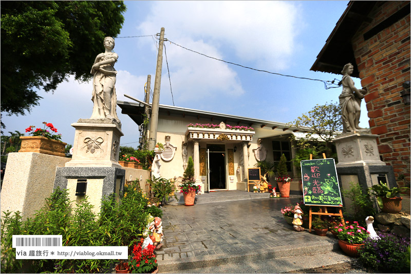 南投下午茶》南投文心園花園咖啡館～南投咖啡館＊歐風小屋浪漫又好拍！