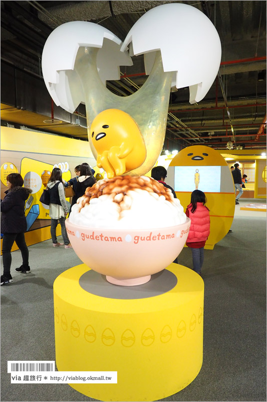 蛋黃哥懶得展》台北蛋黃哥展覽2015～蛋黃哥遊寶島！超萌新教主蛋黃哥來台囉！