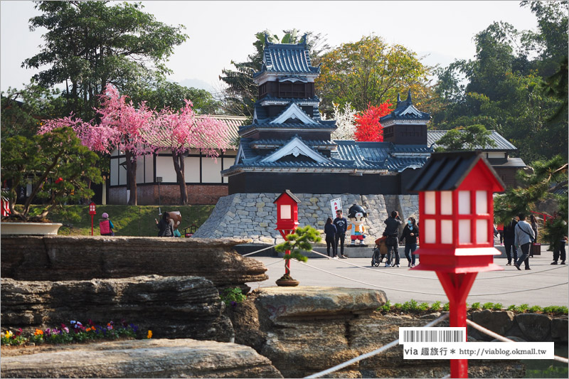 桃太郎村》南投竹山桃太郎村(已歇業)～南投新景點！桃太郎、熊本城與彷江戶時代日本街