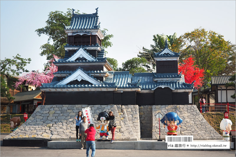 桃太郎村》南投竹山桃太郎村(已歇業)～南投新景點！桃太郎、熊本城與彷江戶時代日本街