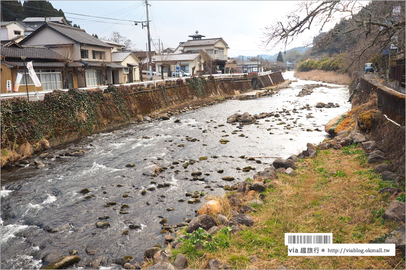 九州旅遊景點》大分縣溫泉～長湯溫泉鄉散策去‧茶房川端家／ラムネ温泉館／B.B.C長湯