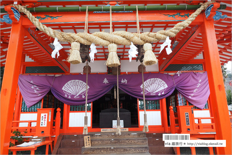 大分旅遊景點》扇森稻荷神社～九州迷你版的紅色千鳥居，竟然在大分鄉間遇見了！