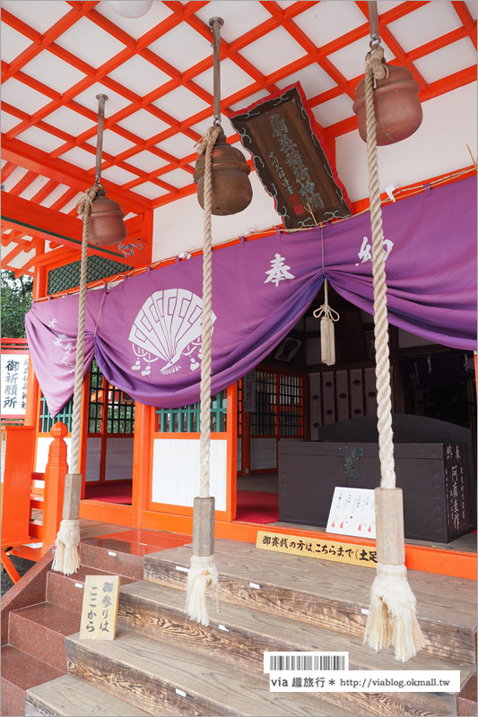 大分旅遊景點》扇森稻荷神社～九州迷你版的紅色千鳥居，竟然在大分鄉間遇見了！