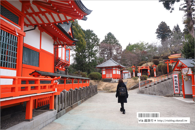 大分旅遊景點》扇森稻荷神社～九州迷你版的紅色千鳥居，竟然在大分鄉間遇見了！