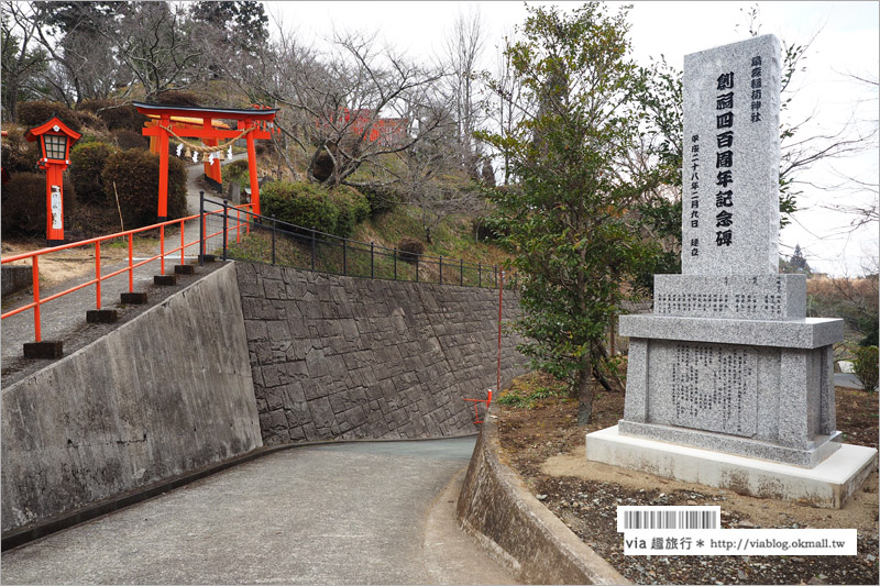 大分旅遊景點》扇森稻荷神社～九州迷你版的紅色千鳥居，竟然在大分鄉間遇見了！