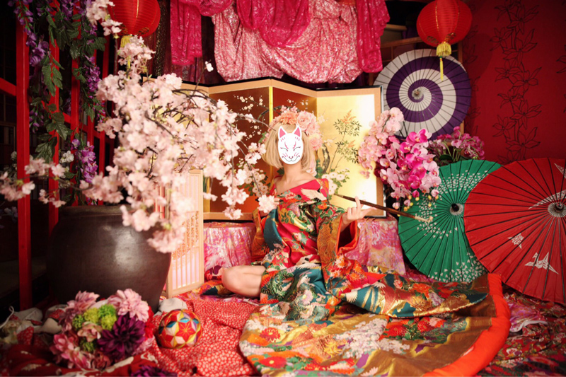 KKday京都體驗活動》京都花魁體驗～穿膩和服？那麼來個不一樣的華麗變身花魁體驗吧！