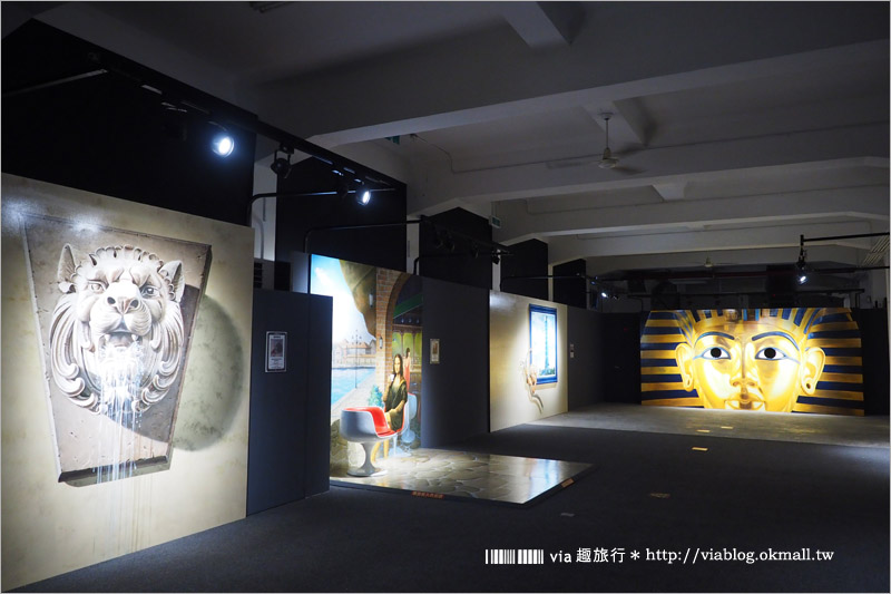 嘉義景點》嘉義文創園區～老酒廠展新意！夜光3D特展好新奇(展覽活動已結束)