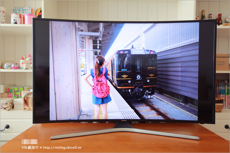 4K電視推薦》Samsung 4K UHD 黃金曲面 Smart TV KU6300～好美！全新曲面智慧電視登場！