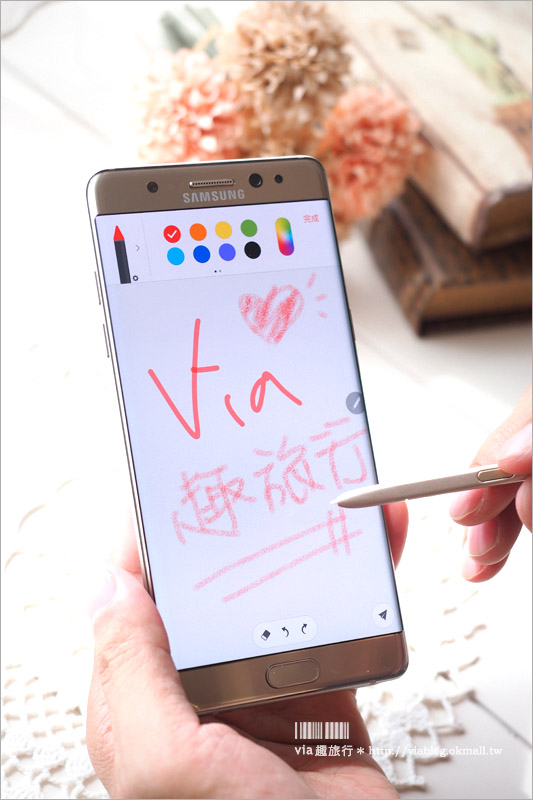 智慧型手機推薦》新機上市！Samsung Galaxy Note7～新功能全記錄！旅行的好夥伴就是它！