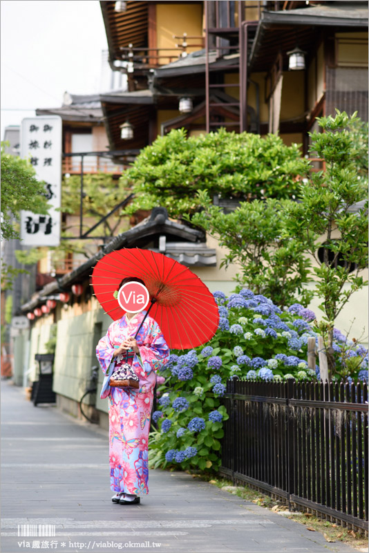 京都和服出租》花かんざし(花簪)浴衣／和服體驗～有中文！款式價位任選～一起來去變身京都美人！