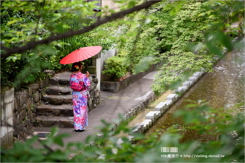 京都和服出租》花かんざし(花簪)浴衣／和服體驗～有中文！款式價位任選～一起來去變身京都美人！