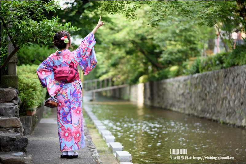 京都和服出租》花かんざし(花簪)浴衣／和服體驗～有中文！款式價位任選～一起來去變身京都美人！