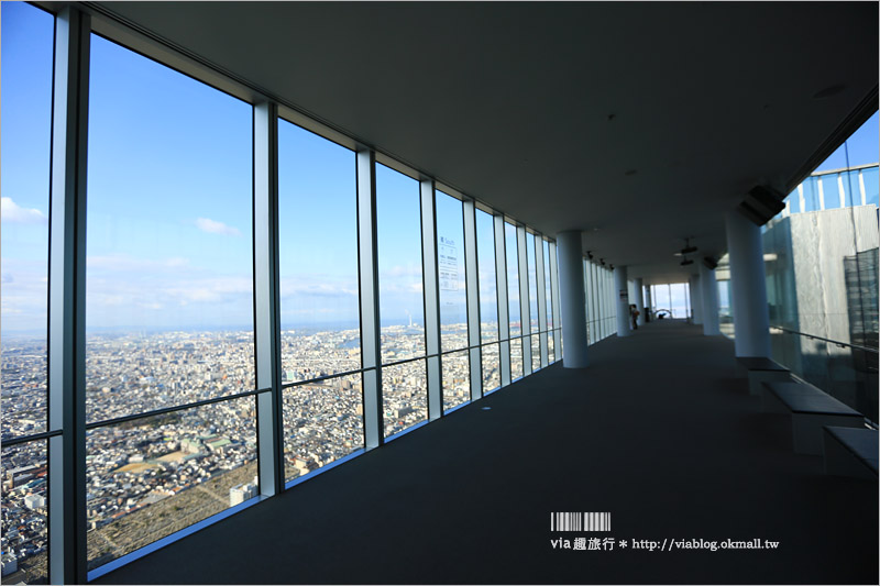 大阪阿倍野HARUKAS》阿倍野展望台HARUKAS 300～360度無死角的大阪無敵美景！日夜雙景都超美！