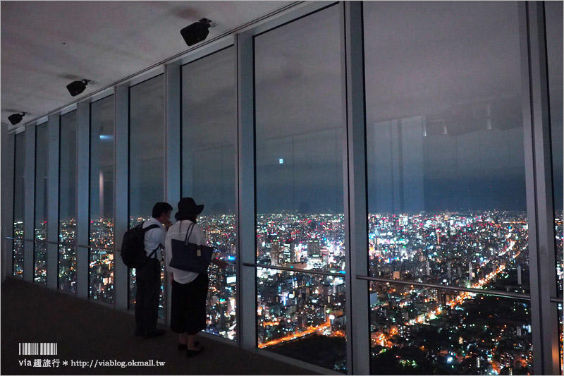 大阪阿倍野HARUKAS》阿倍野展望台HARUKAS 300～360度無死角的大阪無敵美景！日夜雙景都超美！