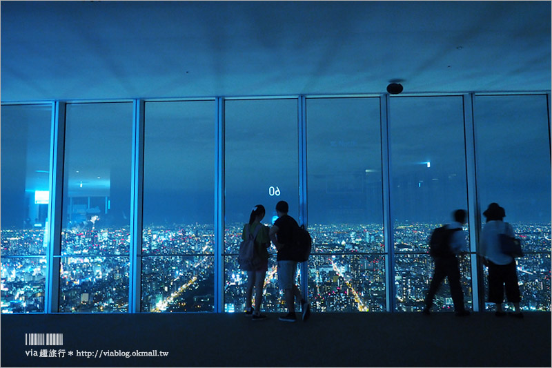 大阪阿倍野HARUKAS》阿倍野展望台HARUKAS 300～360度無死角的大阪無敵美景！日夜雙景都超美！