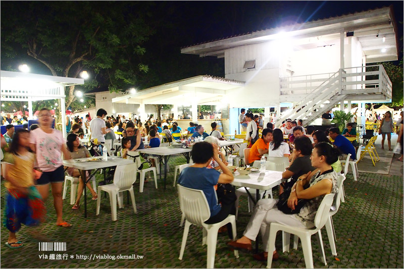 華欣夜市》華欣蟬鳴假日創意市集Cicada night market～文青風情的白色市集，優雅的好浪漫！