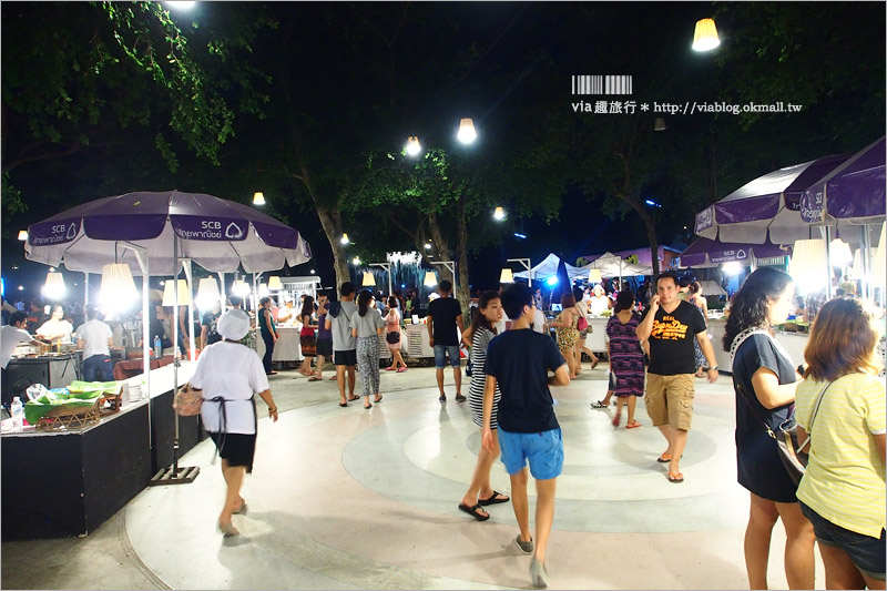 華欣夜市》華欣蟬鳴假日創意市集Cicada night market～文青風情的白色市集，優雅的好浪漫！