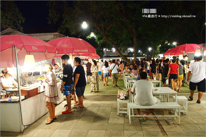 華欣夜市》華欣蟬鳴假日創意市集Cicada night market～文青風情的白色市集，優雅的好浪漫！