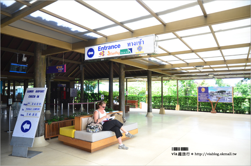 泰國蘇美島機場》蘇美島景點～SAMUI AIRPORT機場美到像一個景點！雜誌評選為世界十大機場！