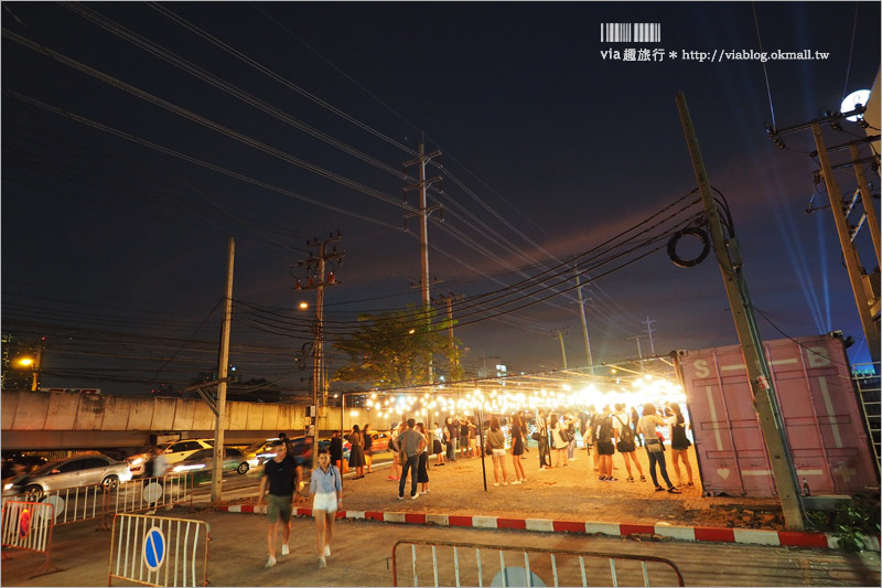 曼谷夜市》ARTBOX BANGKOK～超好拍！白色貨櫃屋打造出文青風格新夜市！