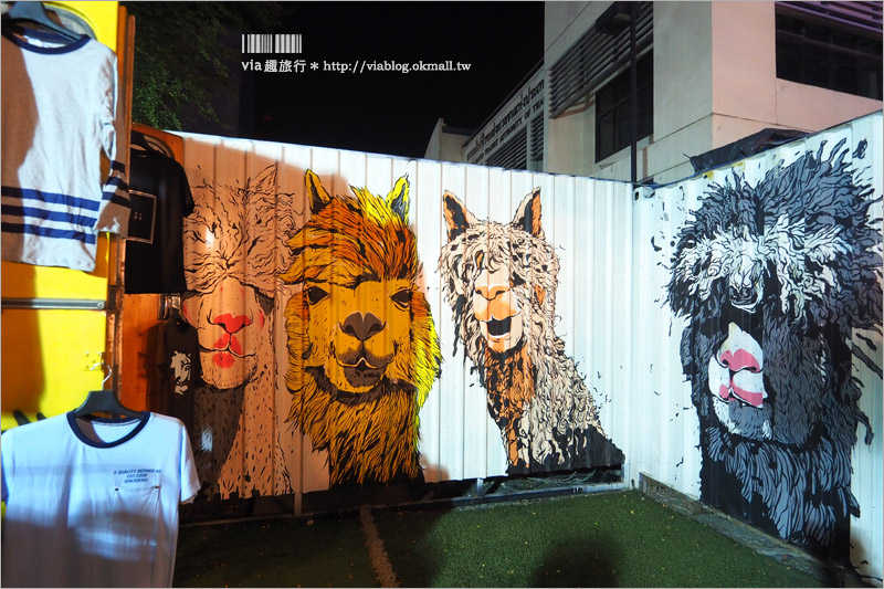 曼谷夜市》ARTBOX BANGKOK～超好拍！白色貨櫃屋打造出文青風格新夜市！