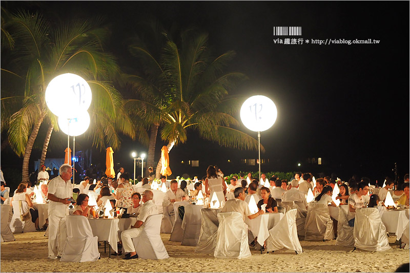 馬爾地夫卡尼島Party》Club Med卡尼島～沙灘上用餐超浪漫！每晚都有的Party好嗨森！