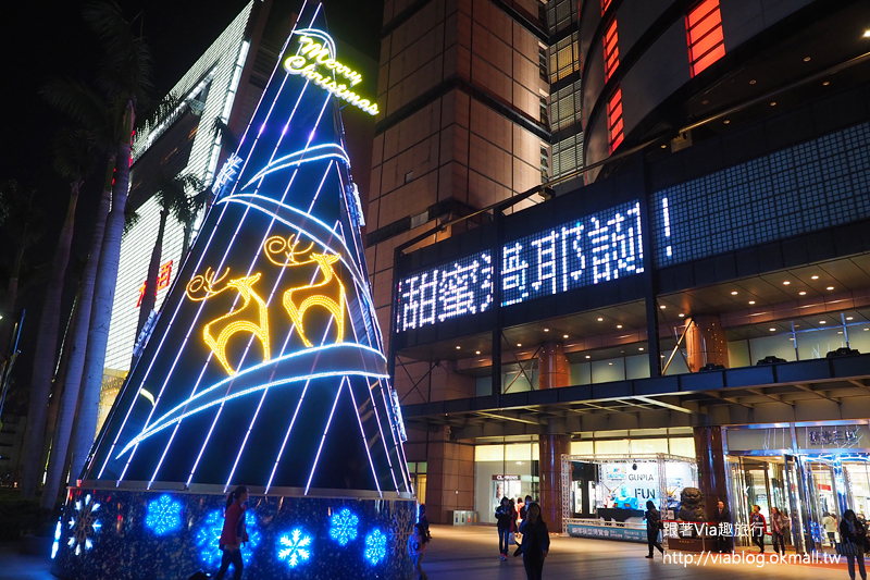 台中耶誕城》2016台中耶誕嘉年華～市府廣場變身大遊樂場！首次登場摩天輪好歡樂！