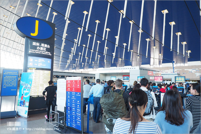 上海自由行》東方航空搭乘記～來回程全記錄‧台灣和上海的天空更近了！