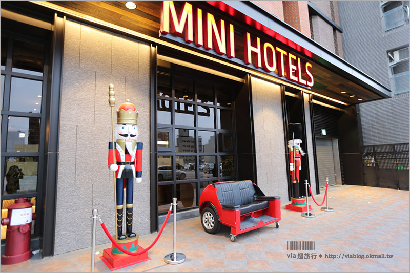 台中飯店》逢甲住宿｜MINI Hotels‧英國工業風設計旅店～創意房型新鮮入住！