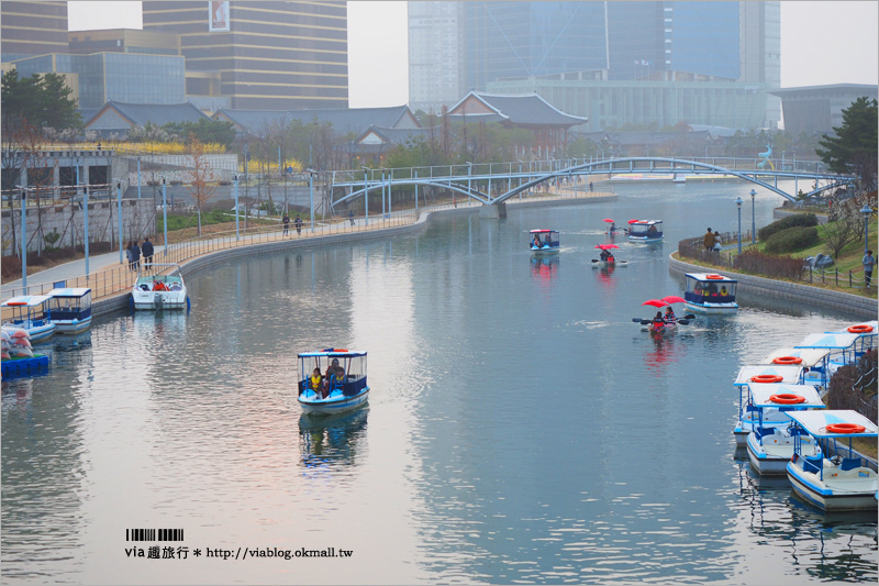 韓國仁川景點》「松島中央公園」追鬼怪景點～dal.komm COFFEE、慶源齎、松島韓屋村一次玩透透！