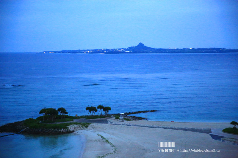 沖繩海景飯店》推薦！Orion本部度假SPA飯店(Hotel Orion Motobu Resort & Spa)～翡翠沙灘的夢幻海景＋空間超大的渡假房型！