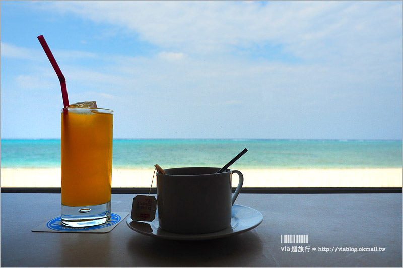 沖繩海邊咖啡館》備瀨─On the Beach CAFE OKINAWA～擁抱無敵海景的咖啡廳、SISA造型鬆餅好趣味！