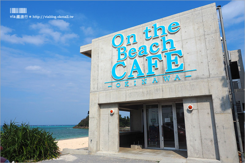 沖繩海邊咖啡館》備瀨─On the Beach CAFE OKINAWA～擁抱無敵海景的咖啡廳、SISA造型鬆餅好趣味！