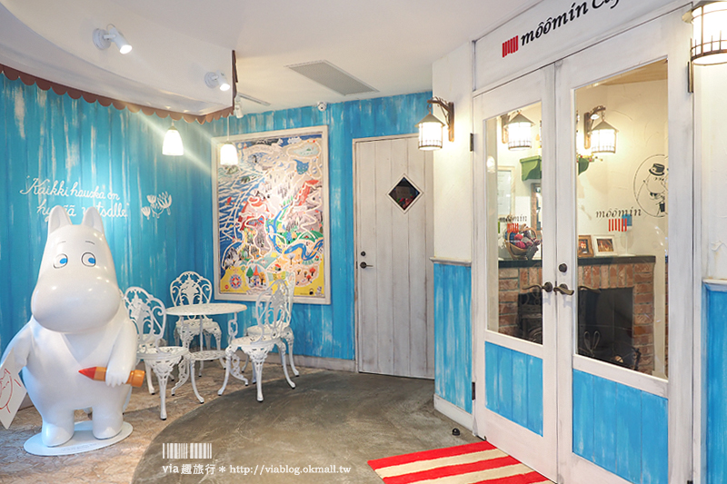 台北餐廳》Moomin Café嚕嚕米主題餐廳(已歇業)～全台首間嚕嚕米餐廳插旗大安區！來去療癒的森林小屋用餐趣！