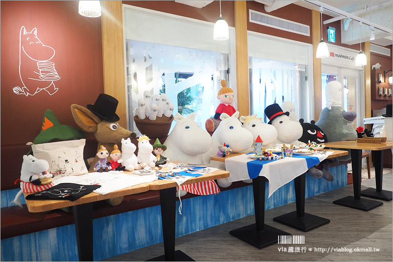 台北餐廳》Moomin Café嚕嚕米主題餐廳(已歇業)～全台首間嚕嚕米餐廳插旗大安區！來去療癒的森林小屋用餐趣！