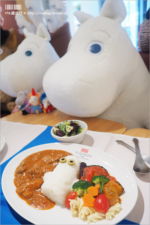 台北餐廳》Moomin Café嚕嚕米主題餐廳(已歇業)～全台首間嚕嚕米餐廳插旗大安區！來去療癒的森林小屋用餐趣！