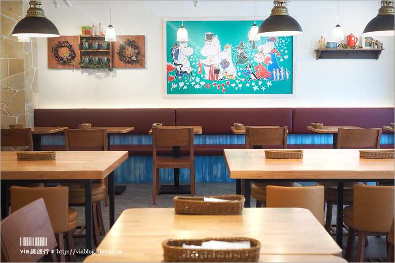 台北餐廳》Moomin Café嚕嚕米主題餐廳(已歇業)～全台首間嚕嚕米餐廳插旗大安區！來去療癒的森林小屋用餐趣！