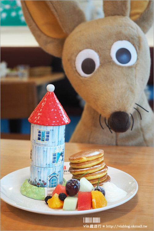 台北餐廳》Moomin Café嚕嚕米主題餐廳(已歇業)～全台首間嚕嚕米餐廳插旗大安區！來去療癒的森林小屋用餐趣！