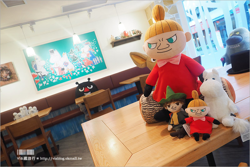 台北餐廳》Moomin Café嚕嚕米主題餐廳(已歇業)～全台首間嚕嚕米餐廳插旗大安區！來去療癒的森林小屋用餐趣！