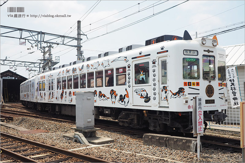 和歌山自由行》草莓電車～粉嫩甜美的草莓主題列車好好拍！和歌山貴志川線一日遊(1)