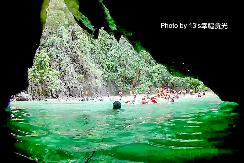 泰國自由行》蘭塔島一日遊行程～出海旅行！一天跳四島浮潛趣，秘境翡翠洞好驚豔！