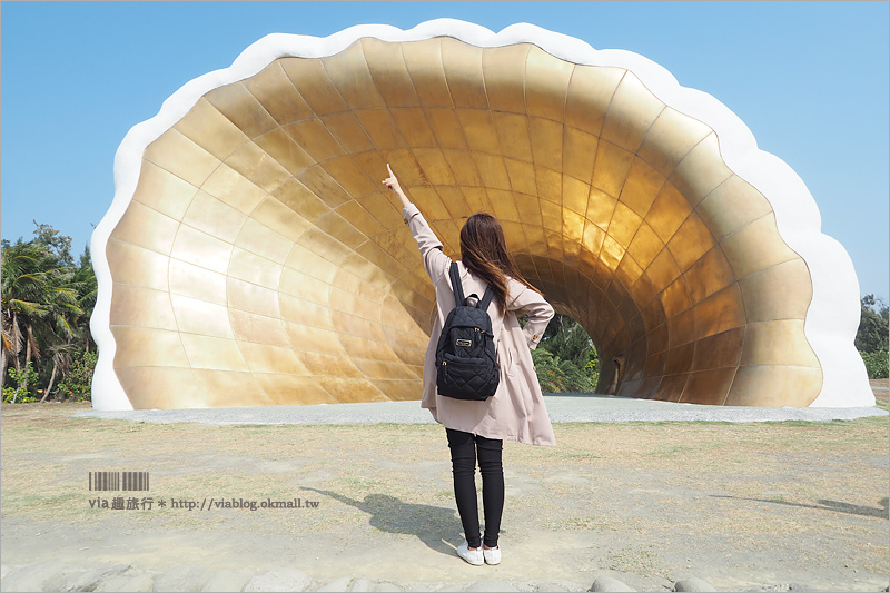 高雄景點》旗津彩虹教堂～旗津海岸公園的地標型景點！來高雄旅行必去打卡點！