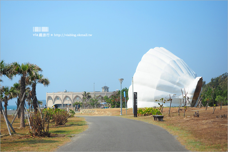 高雄景點》旗津彩虹教堂～旗津海岸公園的地標型景點！來高雄旅行必去打卡點！