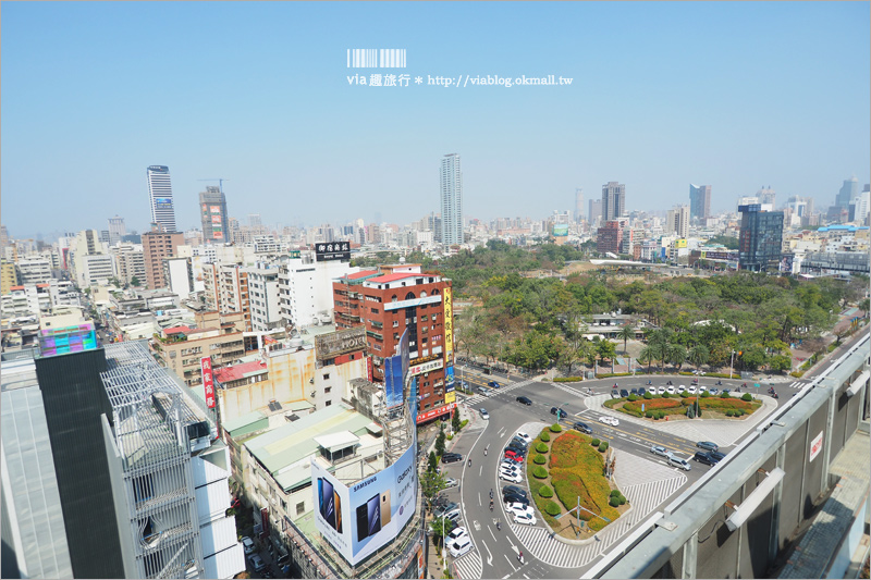 高雄親子景點》大立百貨空中樂園｜懷舊的戶外頂樓遊樂園～孩子的遊樂場、網美拍照的好去處！