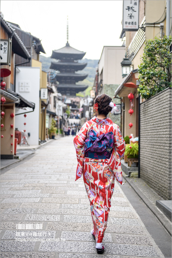 京都和服體驗推薦》京小町和服～CP值高的和服體驗‧近清水寺交通好方便！(內有折扣碼)