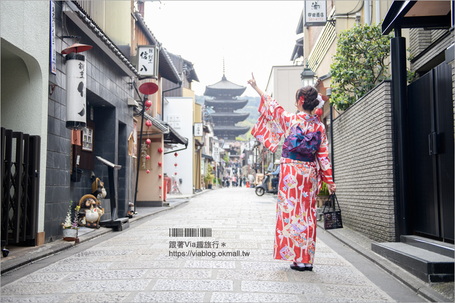 京都和服體驗推薦》京小町和服～CP值高的和服體驗‧近清水寺交通好方便！(內有折扣碼)