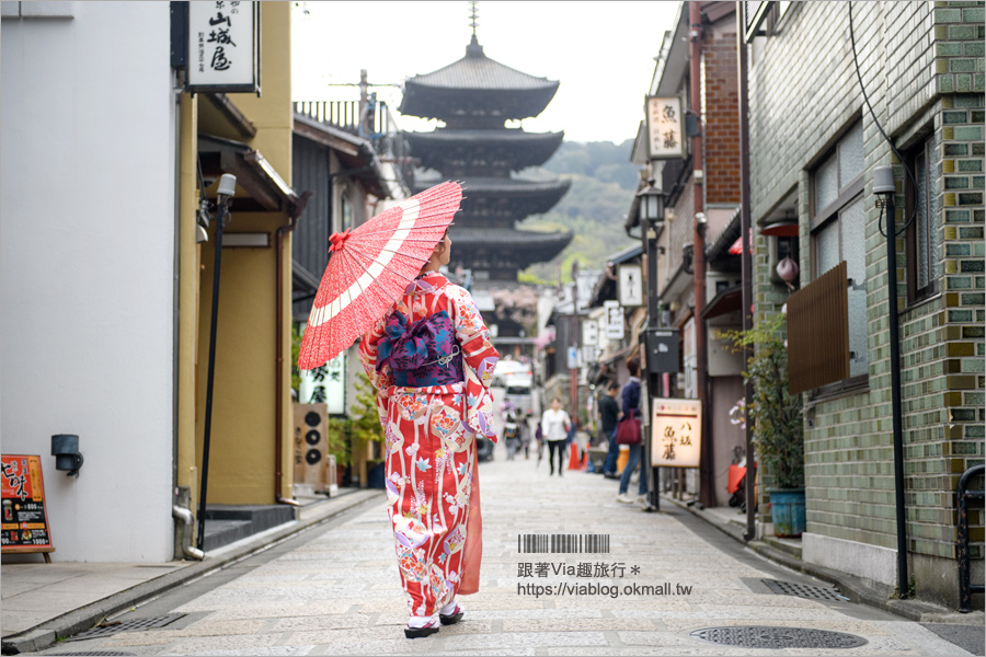 【京都和服體驗推薦】京小町和服～CP值高的和服體驗‧近清水寺交通好方便！(內有折扣碼)