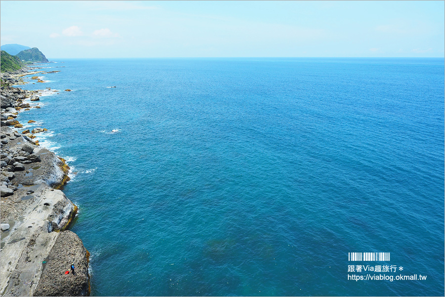 花蓮景點》豐濱天空步道／親不知子海上古道～走上斷崖邊的透明步道好刺激！大海就在腳底下！